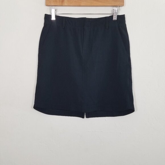 NWT Under Armour Skort Skirts with Pockets Black Size 6 - Picture 1 of 7